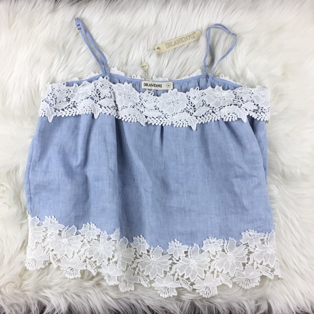 Blank NYC Lace Cami Perfect Strangers - Picture 7 of 8